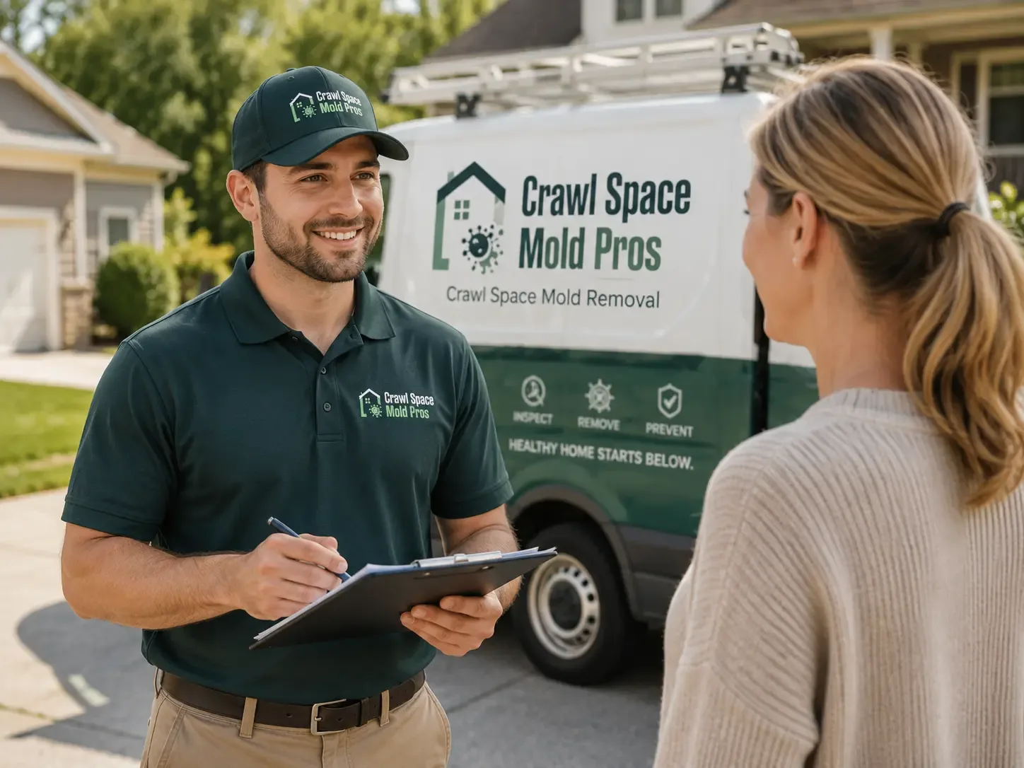 Crawl Space Mold Removal Lake View, IA FAQs